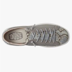Hey Dude Women's Karina - Silver Python 2 Shoes Size 10